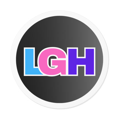 LGH Round Vinyl Sticker