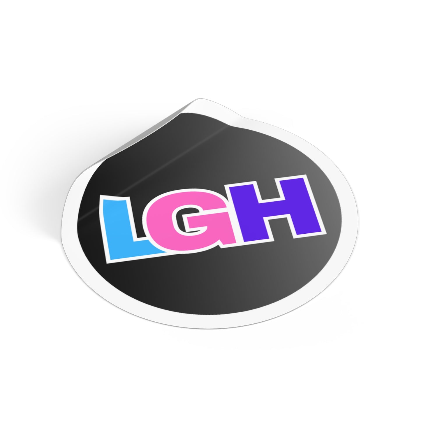 LGH Round Vinyl Sticker