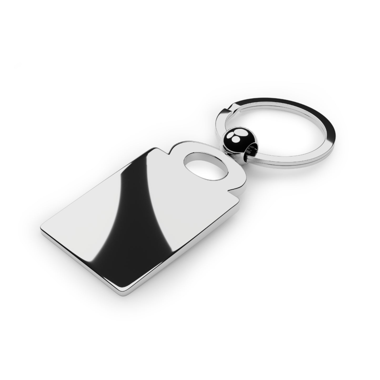 I'm Locked In Photo Key Ring - Blue Gradient