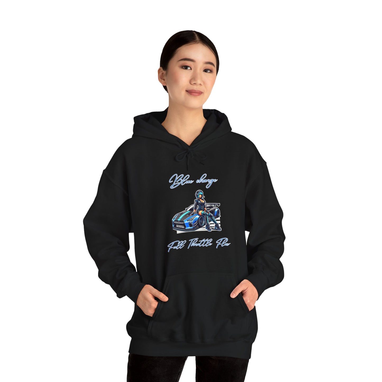 Blue Charge Hoodie Unisex